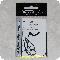 5704011017808 - Salmon - Tapered Looped Up øje - Sort - 8 stk - Str. 4