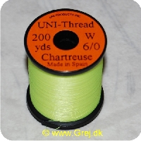 5704041100129 - UNI Thread - 6/0 - Chartreuse - 200 yards