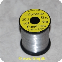 5704041100310 - UNI-Mono tråd - Size 4 M - 200 yards - Fine/klar