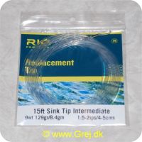 730884203906 - Rio Intermediate Sink Tip - 4.6m - 9Wt - 8.4g - 3.81-5.08cm/s Klar/klarloop