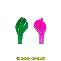 9175 - Lollipop gennemløber - Pink/Grøn - UL - 1,5g  - Snor rundt om sig selv