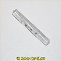 LAWSON8G - Lawson - Ghost Tube - 8 gram - Længde 60mm - Tykkelse: 9mm - 1 stk - Glasklare Microbarda