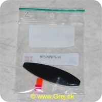 PTSK20GL10 - Gennemløber - Skrue - 10 gram - Sort/Hvid Perlemor