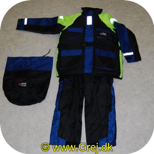 036282910362 - ABU Flotation suit str. L - 2 delt - Flydedragt - Blå/gul/sort - åndbar
