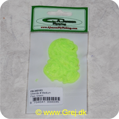 5704041004045 - Chenille  Medium         Fluo Green