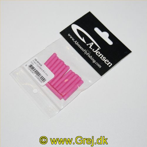 5704041208900 - Fly Foam Cylinders - 6 mm - Pink