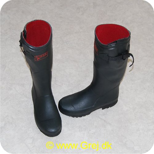 5706301535368 - Eiger Comfort-Zone gummistøvler - Str. 46 - Superb varm og komfortabel støvle - Håndlavet i natural gummi - Løs indersål