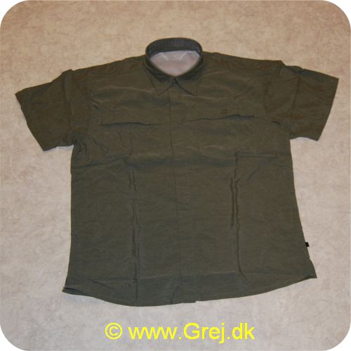 5708058010983 - Geoff Anderson Morada skjorte m/korte ærmer str. XXL er fremstillet af Silkwind, et blødt, meget let og tyndt materiale, der er meget behageligt mod huden - Tørrer hurtigt og er strygefri - Grøn