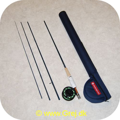 608895979021 - Redington Crosswater Fluestang og hjul 9 fod klasse 6 - Med Line - I Hjultaske - 
All water. medium-fast action rod -    Durable anodized aluminum reel seat. ideal for all fresh and saltwater applications -   Alignment dots for easy rod set up -     Rods come with black cotton rod sock -     Combo includes: Crosswater rod - Crosswater reel pre-spooled with RIO Mainstream® WF fly line. knotless leader. and zippered carrying case - 4 delt stang
    