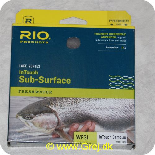 730884207263 -  Touch CamoLux Sub-Surface  WF3I - Clear Camo - 1.5-2ips/4-5cms - 80ft/24.4m - Front loop
