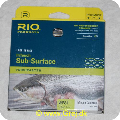 730884207317 -  Touch CamoLux Sub-Surface  WF8I - Clear Camo - 1.5-2ips/4-5cms - 100ft/30.5m - Front loop