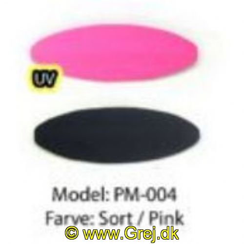 PM004 - Præsten - 3.5 gram - Sort/Pink
<BR>
Præsten mini 3.5 gram er som navnet siger. en mindre udgave af classic udgaven. God til UL fiskeriet da det er en rigtig UL gennemløber.