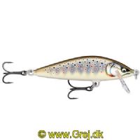 022677333618 - Rapala Countdown Elite - 3,5cm/4g - Gilded Brown Trout - Arbejdsdybde: 0,9m