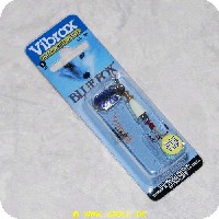 027752019913 - Vibrax Glow sølvblad med blå flamme - Str. 1