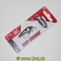 028632936405 - Berkley Hot Stick wobler - 3,5 cm - 1,9 g - Silver Minnow - Langsomt synkende (Slow Sink)
