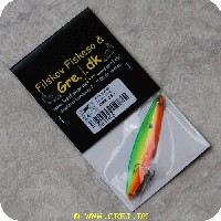 06TR15 - Trout - 15 gram - Grøn/gul/orange