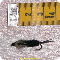 1206 - Crystal Nymphs - Str. 8 - Black Woven Stonefly