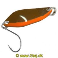 4250203344722 - FTM Fishing Tackle Max Skeblink Strike 2.1g - Olive brun med orange kant 
