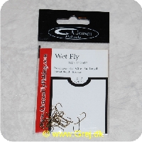 5704011017426 - Wet Fly - til vådfluer - nedbøjet øje Sproat Bend - Bronze - 20 stk - Str. 12