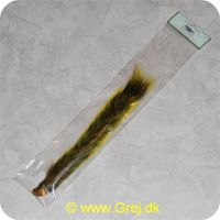 5704041002348 - Squirrel Tail  Silver Tippet Dyed Yellow