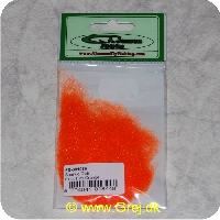 5704041018448 - Sparkle Dub - Fluo. Fire Orange - Til alle typer af fluer