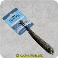 5706301666017 - Hansen Stripper 22 gram Sort/sølv nistret