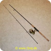 5707549253571 - AngelFish Spin Combo 8 fod MH - 10-40g - Booster S3 4000FD hjul - 0,30mm/180m