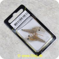 5707549271438 - Unique Flies - 2 stk. pakke - Honey Shrimp Tan Daiichi 1710 #6