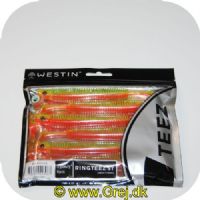 5707549423967 - Westin RingTeez (Paddle Tail) 13cm - 6 stk - Green Tomato 