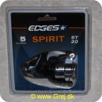 5709386286774 - Edges Spirit ST20 Spinnehjul - 5 lejer - Gear Ratio: 5.0:1