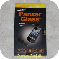 5711724010101 - Panzer glass til Iphone 5 - Rigtig stærkt panzer glass som beskytter ekstra godt