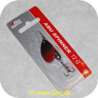 ABU12GSR - Abu Garcia Spinner 12 gram - Guld/sølv/rød