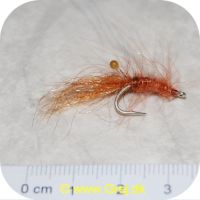 FL13009 - Sea Trout flies - CDC Mysis-Rust Brun - Minireje
