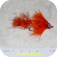 FL13035 - Sea Trout flies - Marabou Juletræ - Orange