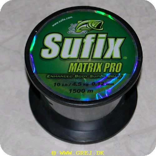 024777341838 - Sufix-Matrix Pro fletline-Vælg antal meter-0,12mm/4,5kg-Pr. meter 1 kr