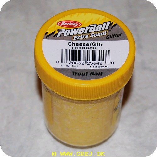 028632256428 - PowerBait med glimmer - CHEESE / FROMAGE ekstra scent