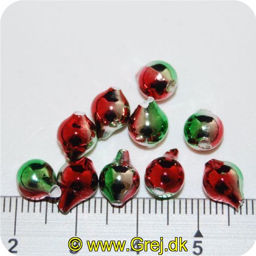 042965018461 - Corky perler - Yakima Perler - str.14 - Metstletoe rød/grøn/sølv - 10 stk
Hæjkvalitets perler
Til forfang eller spinnebygning
Billedet nr.2 er taget med UV-lygte.
