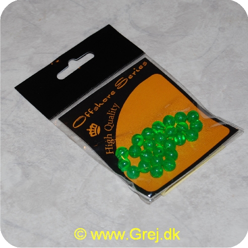 058367703025 - Perler - Grønne - 8 mm - ca. 24 stk Til spinnebygning