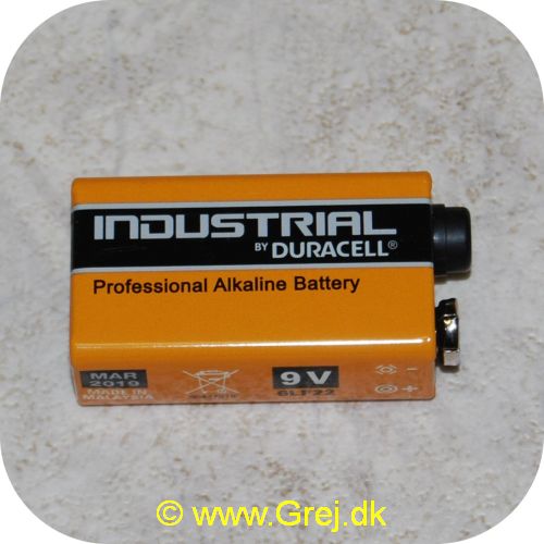 5000394082991 - Batterier - 9V (Industrial Duracell) - 9 V