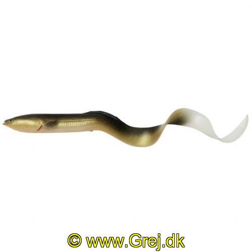 5706301637789 - Savage gear Real Eel 20 cm lang - 27 gram - Dirty Eel (uden jighoved og stinger kroge)
<BR>Til Gedder og andre store rovfisk