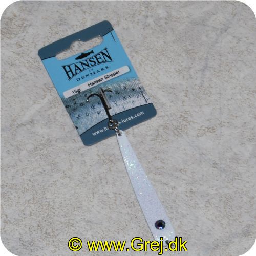5706301665782 - Hansen Stripper 15 g - Perlemor hvid med nister
Model:18127