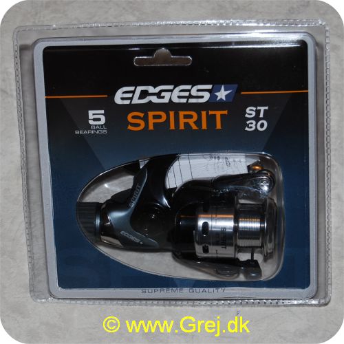 5709386286781 - Edges Spirit ST30 Spinnehjul - 5 lejer - Gear Ratio: 5.0:1 - Linekap.: 0.25mm/140m