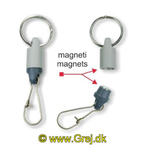 8028651016784 - Stonfo Værktøjsmagnet - Magnet Clips til afkrogeren. lineklipperen eller fluenettet. uden spiral kabel