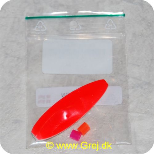 NR102RHPM08 - Gennemløber - Henrys nr. 1 -8 gram - Rød/Hvid Perlemor
