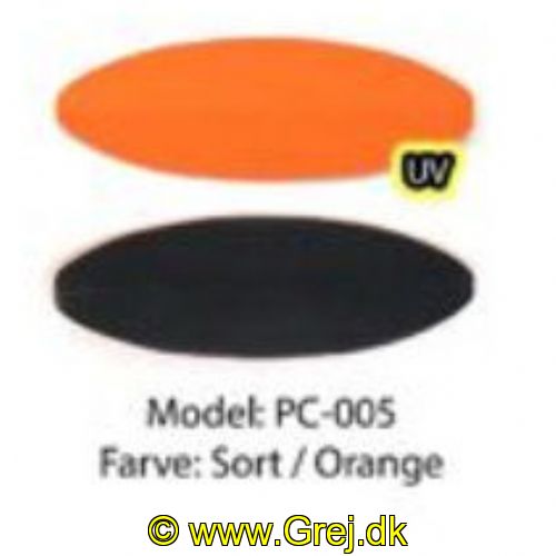 PC005 - Præsten - 7 gram - Sort/Orange
<BR>
Præsten Classic 7 gram er muligt at fiske alt fra 10 cm under overfladen til flere meter nede.