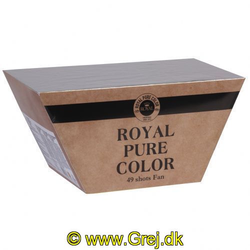 R13 - Royal Classic - Batteri - Pure Color  49 shot fan royal 25 mm- NEM 709g
