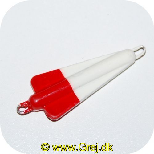 SISYNK40 - Sildesynk 40 gram - Blyfri - Rød/Hvid