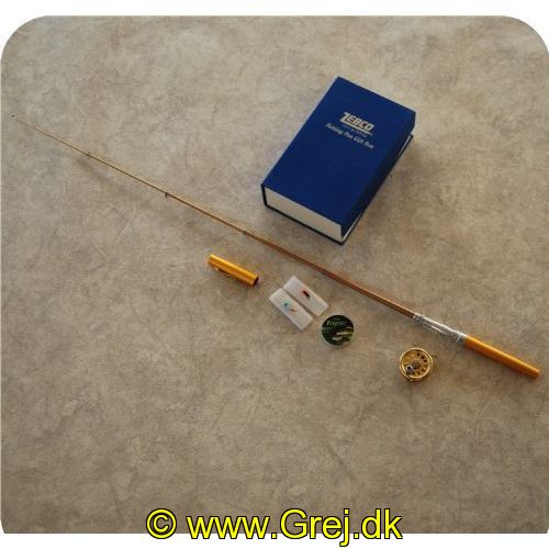 ZEBFPGB - Zebco Fishing Pen Gift Box Med mini stang. Fluehjul. Line og Fluer