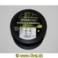 022021663446 - SpiderWIRE Stealth Smooth - Fletline X8 0,09 mm - 7,5 kg - Moss Green - Bulk: 2000 meter