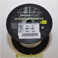 0220216641841 - Spiderwire Stealth Smooth X8 Invisi Braid - 0.06mm - 5,4 kg - pr. meter